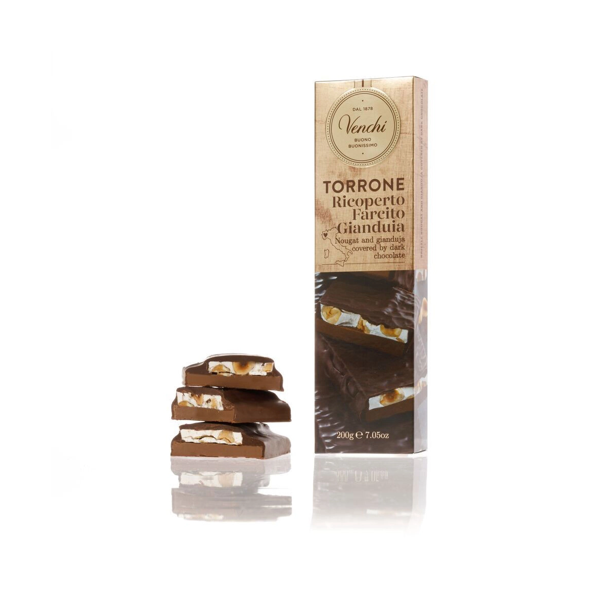 Gianduia-Nougat-Riegel 200 g
