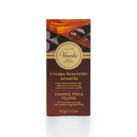 Tavoletta Fondente Ripiena Arancia 100 g