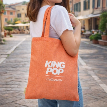 Shopper in cotone King Pop