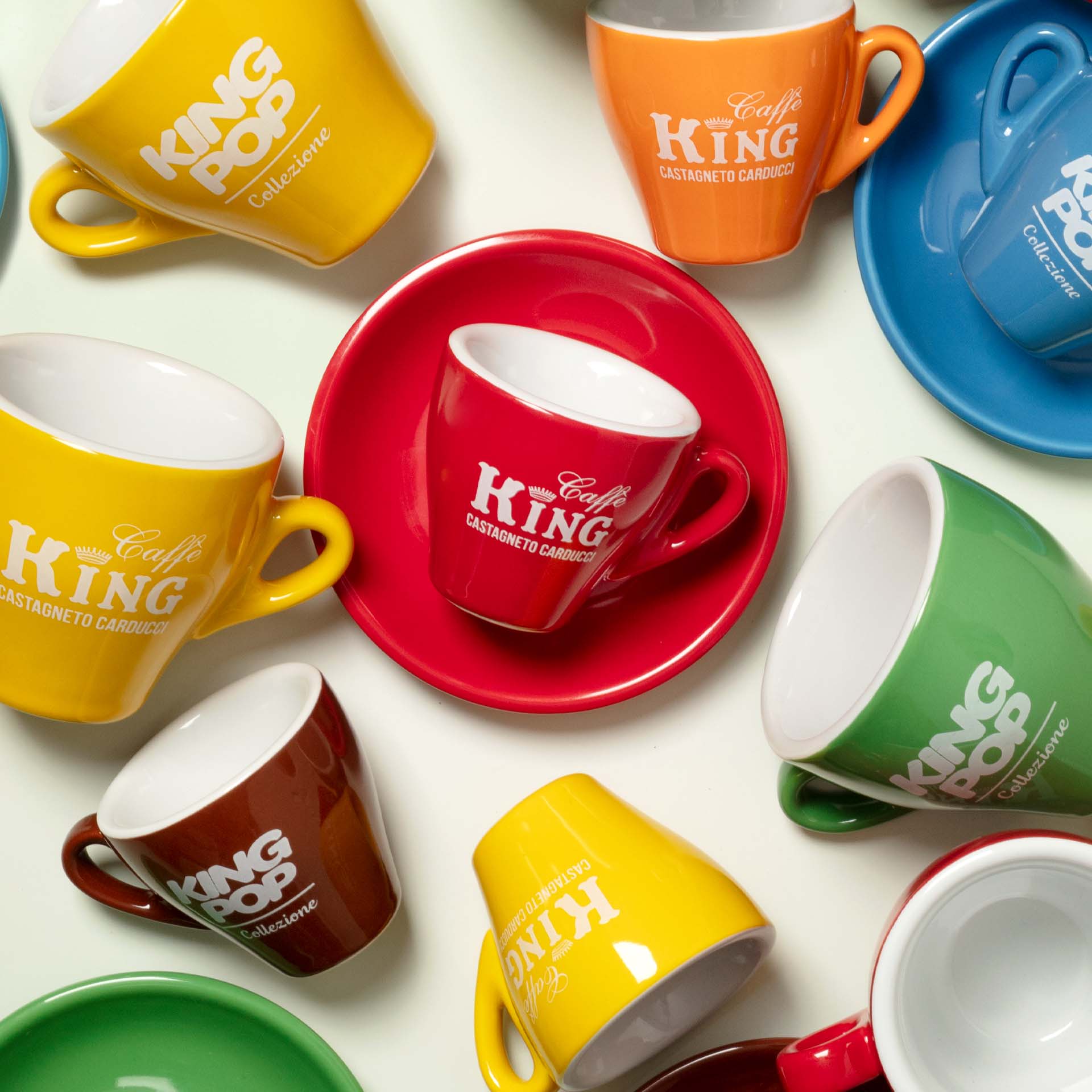 Tazze cappuccino bianche